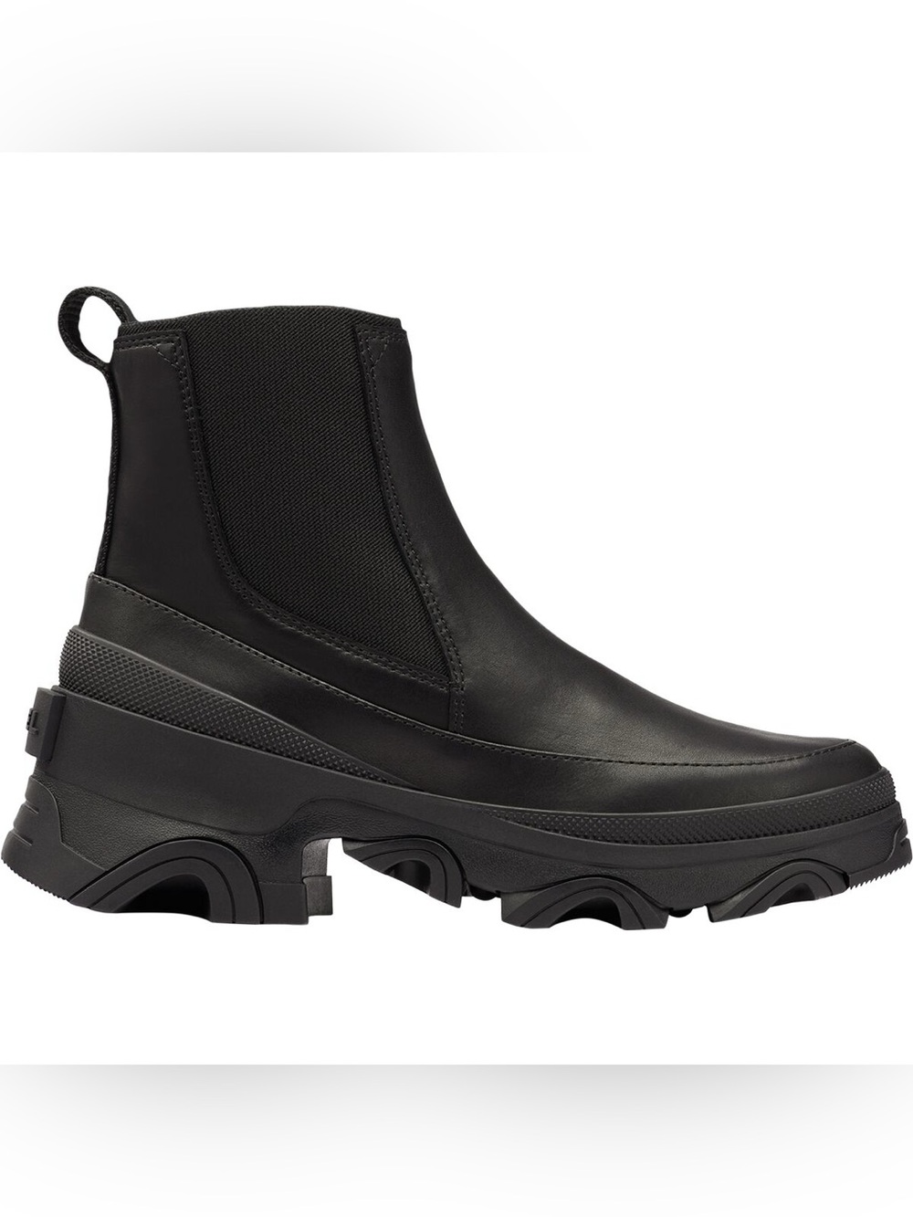 Sorel Brex Black Waterproof Women's Chelsea Platform Boot (US 6.5)